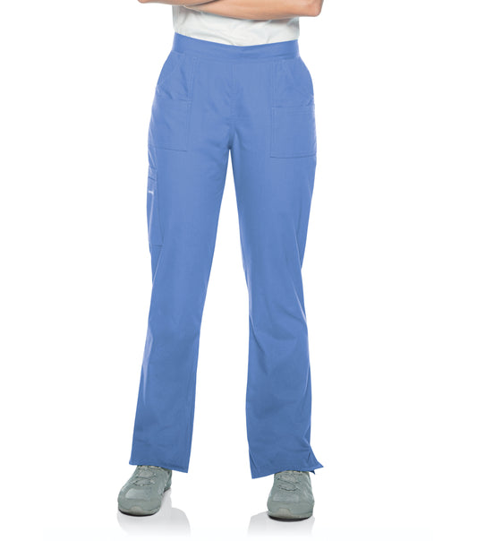 Women's 7-Pocket Straight Leg Cargo Pant - 8380 - Ceil Blue