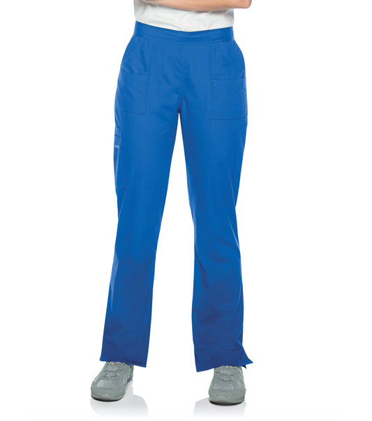 Women's 7-Pocket Straight Leg Cargo Pant - 8380 - Royal Blue