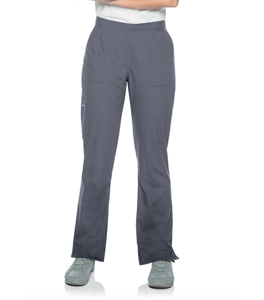 Women's 7-Pocket Straight Leg Cargo Pant - 8380 - Steel Grey