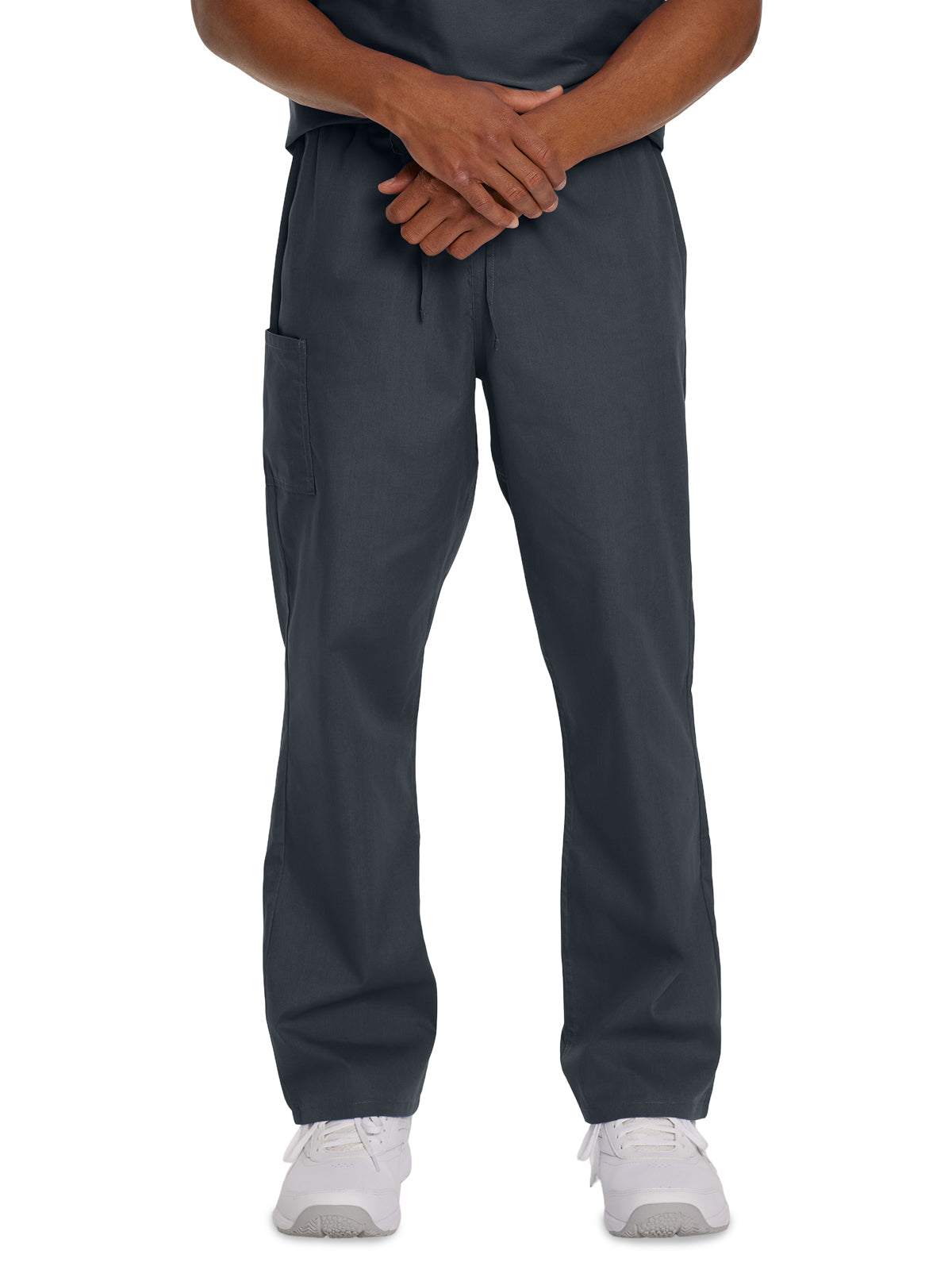 Unisex Two-Pocket High Rise Waist Straight Leg Pant - 85221 - Graphite