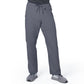 Unisex Two-Pocket High Rise Waist Straight Leg Pant - 85221 - Steel Grey
