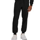Unisex Pocketless Mid-Rise Waist Jogger Pant - LB404 - Black