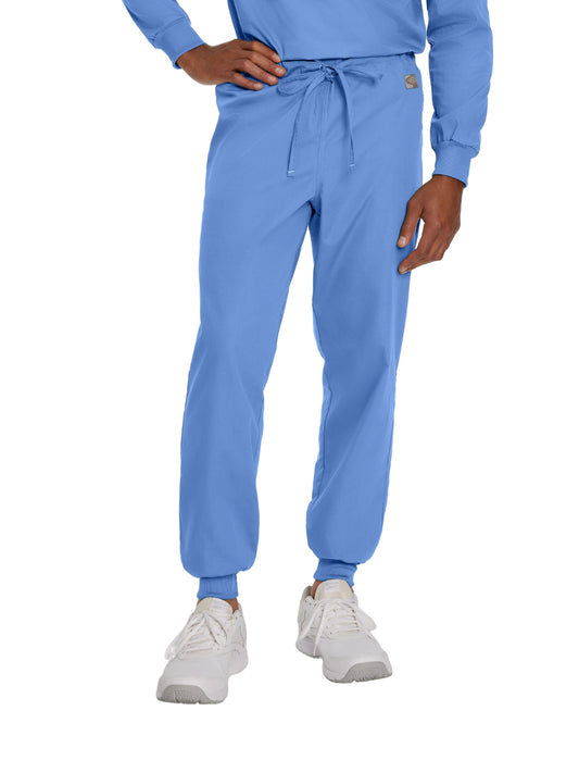 Unisex Pocketless Mid-Rise Waist Jogger Pant - LB404 - Ceil
