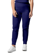 Women's Six-Pocket Mid-Rise Elastic-Back Waist Jogger Pant - LB406 - Galaxy