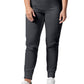 Women's Six-Pocket Mid-Rise Elastic-Back Waist Jogger Pant - LB406 - Graphite