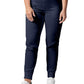 Women's Six-Pocket Mid-Rise Elastic-Back Waist Jogger Pant - LB406 - True Navy