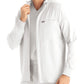 Men's Three-Pocket Mock-Neck Zip-Front Jacket - LJ703 - White