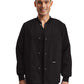 Unisex Five-Pocket Snap Front Warm-Up Jacket - LJ709 - Black