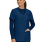 Women's One-Pocket Long-Sleeve Crew Neck Underscrub Tee - LT103 - Navy