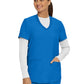Women's One-Pocket Long-Sleeve Crew Neck Underscrub Tee - LT103 - White