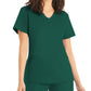 Women's Three-Pocket V-Neck Top - LT105 - Hunter
