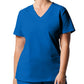Women's Three-Pocket V-Neck Top - LT105 - Royal