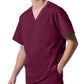 Men's Two-Pocket Tuckable V-Neck Top - LT108 - Wine