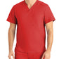 Men's Two-Pocket Tuckable V-Neck Top - LT108 - True Red