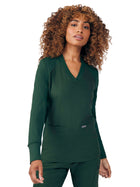 Women's Two-Pocket V-Neck Scrub Top - LT125 - Mountain View