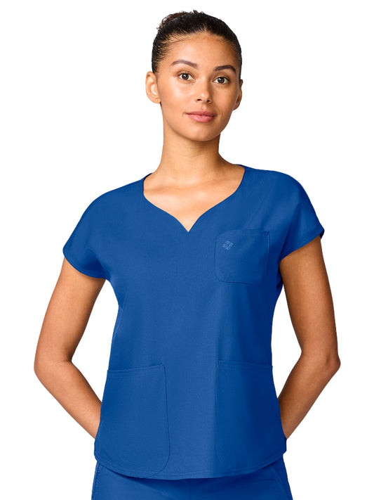 Women's 3-Pocket Dolman Sleeve Top - 00008 - Royal