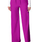 Women's 3-Pocket Wide Leg Pintuck Pant - 00009 - Back To The Fuschia