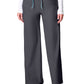 Women's 3-Pocket Wide Leg Pintuck Pant - 00009 - Pewter