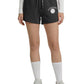Women's 2-Pocket Drawstring Shorts - 00025 - Black Heather