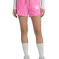 Women's 2-Pocket Drawstring Shorts - 00025 - Pink Power Heather