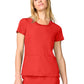 Women's 4-Pocket Round Neck Top - 00027 - One In A Melon