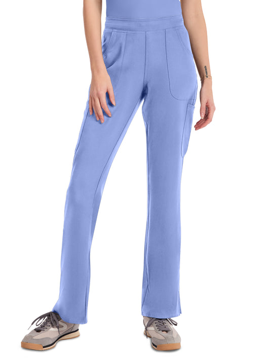 Women's 4-Pocket Flare Leg Pant - 010 - Ciel