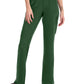 Women's 4-Pocket Flare Leg Pant - 010 - Hunter Green