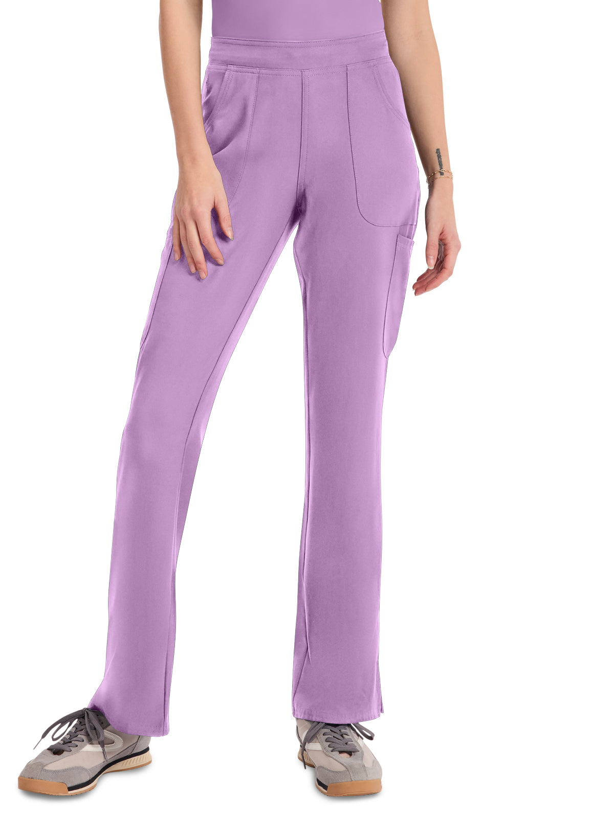 Women's 4-Pocket Flare Leg Pant - 010 - Lilac