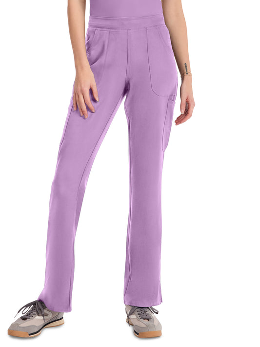 Women's 4-Pocket Flare Leg Pant - 010 - Lilac
