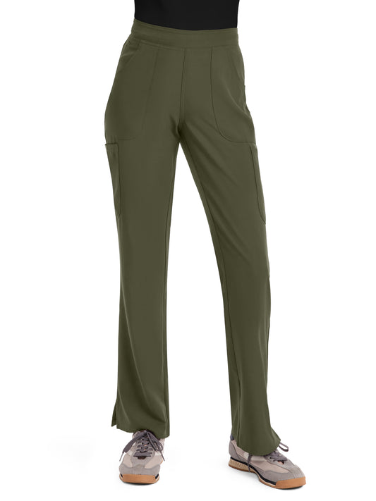 Women's 4-Pocket Flare Leg Pant - 010 - Olive