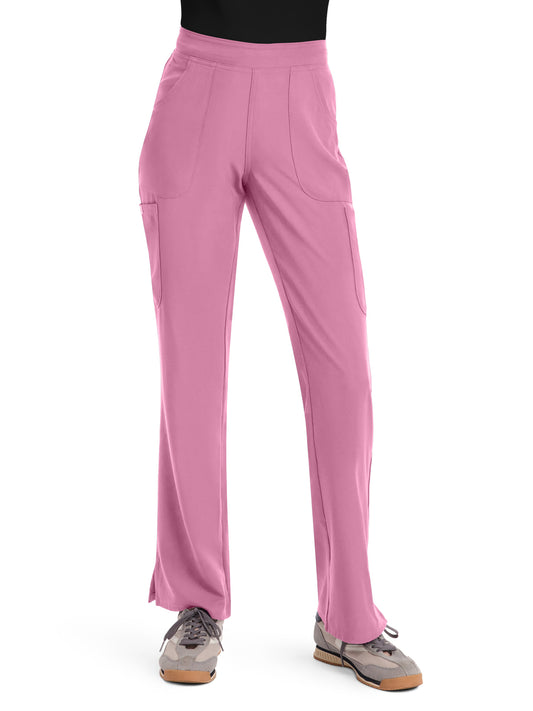 Women's 4-Pocket Flare Leg Pant - 010 - Taffy Pink