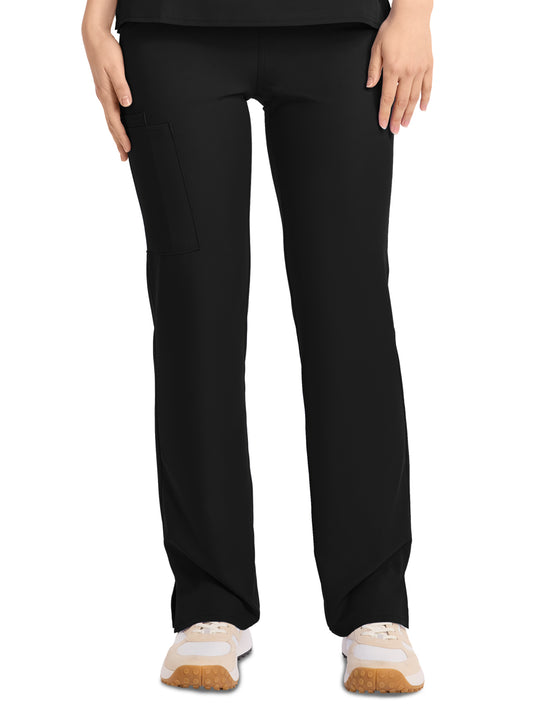 Women's 5-Pocket Straight Leg Pant - 013 - Black