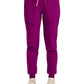 Women's 5-Pocket Mid Rise Jogger Pant - 102 - Plum Royale