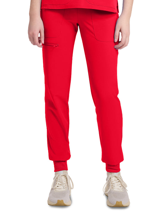 Women's 5-Pocket Mid Rise Jogger Pant - 102 - Solar Flare