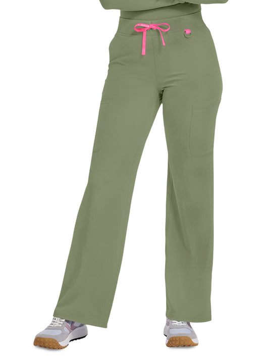 Women's 5-Pocket Wide Leg Pant - 109 - Olive