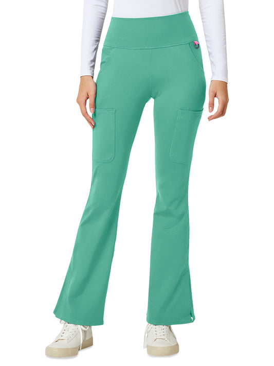 Women's 5-Pocket Flare Leg Yoga Pant - 150 - Mint Condition