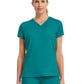 Women's 3-Pocket Shoulder Binding Top - 2411 - Teal