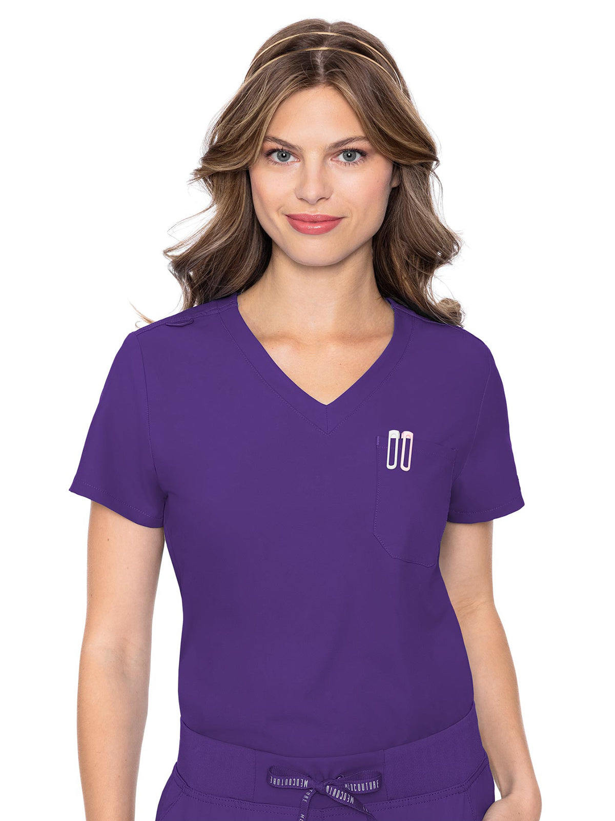 Women's 1-Pocket Tuck In Top - 2432 - Grape