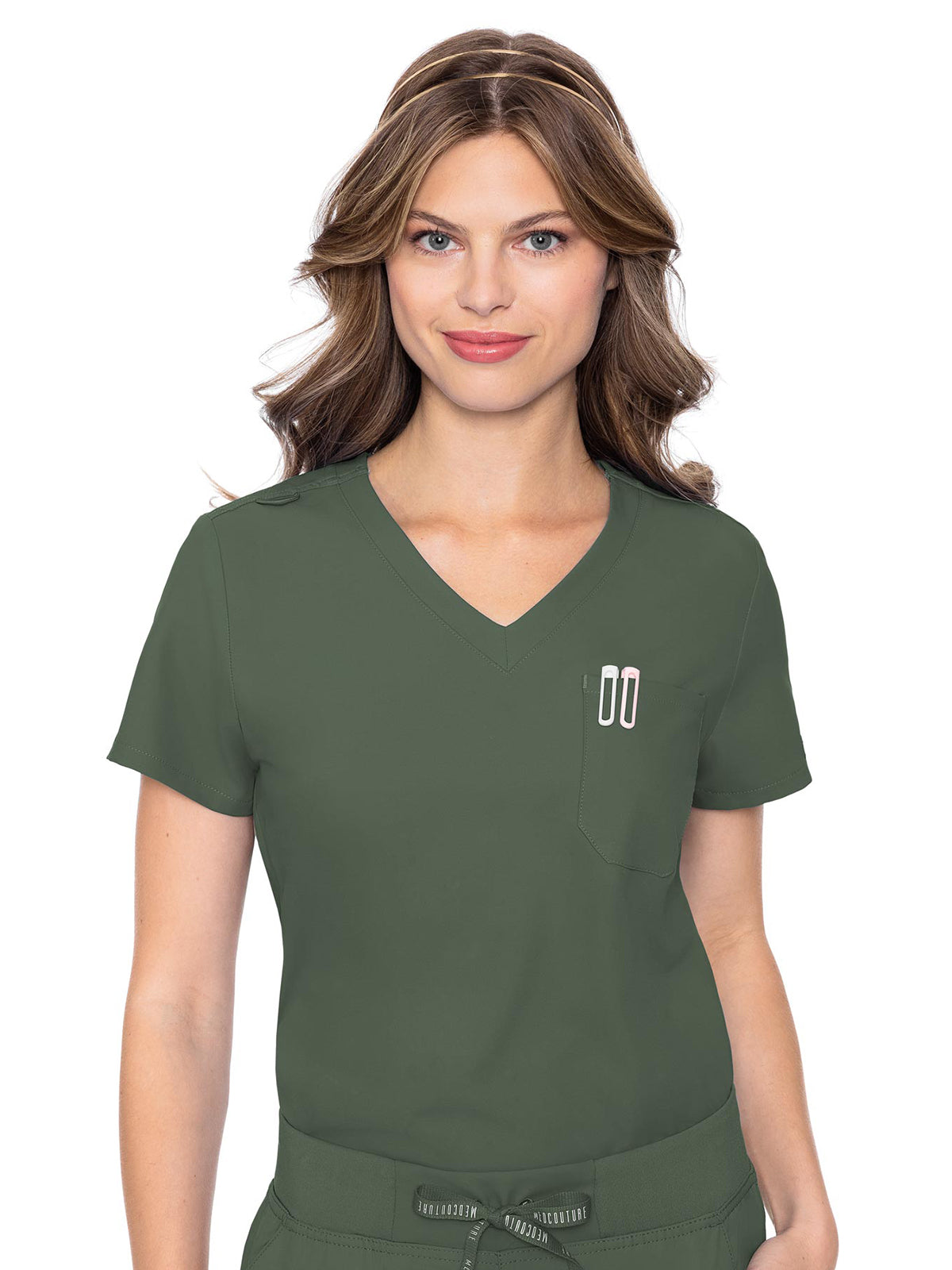 Women's 1-Pocket Tuck In Top - 2432 - Olive