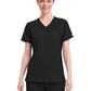 Women's 4-Pocket Shaped Shoulder Seam Top - 2468 - Black