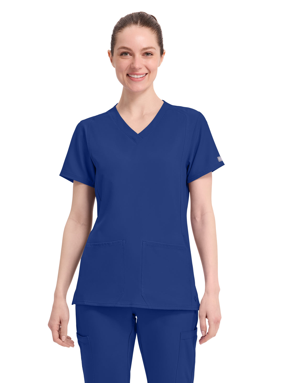 Women's 4-Pocket Shaped Shoulder Seam Top - 2468 - Galaxy