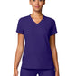 Women's 4-Pocket Shaped Shoulder Seam Top - 2468 - Grape