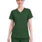 Women's 4-Pocket Shaped Shoulder Seam Top - 2468 - Hunter