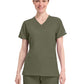 Women's 4-Pocket Shaped Shoulder Seam Top - 2468 - Olive