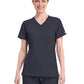 Women's 4-Pocket Shaped Shoulder Seam Top - 2468 - Pewter