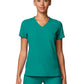 Women's 4-Pocket Shaped Shoulder Seam Top - 2468 - Teal