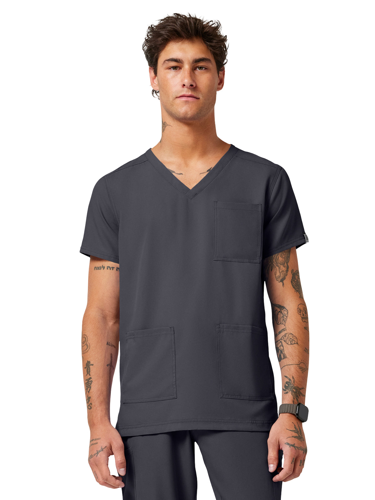 Men's 3-Pocket Top - 2486 - Pewter