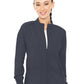 Women's 3-Pocket Zip Front Warm-Up Jacket - 2660 - Pewter