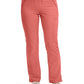 Women's 4-Pocket Jersey-Knit Waistband Pant - 2702 - Coral