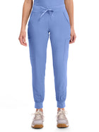 Women's 6-Pocket Jersey-Knit Waistband Jogger Pant - 2711 - Ceil